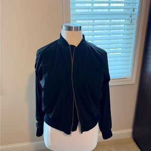 Albion Black Bomber Jacket